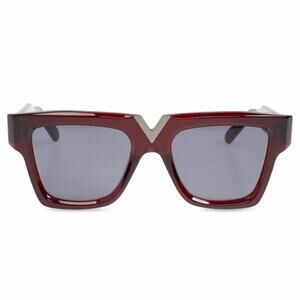 New! Valentino V GOLD | VLS 162C, Burgundy Sunglasses, Authentic